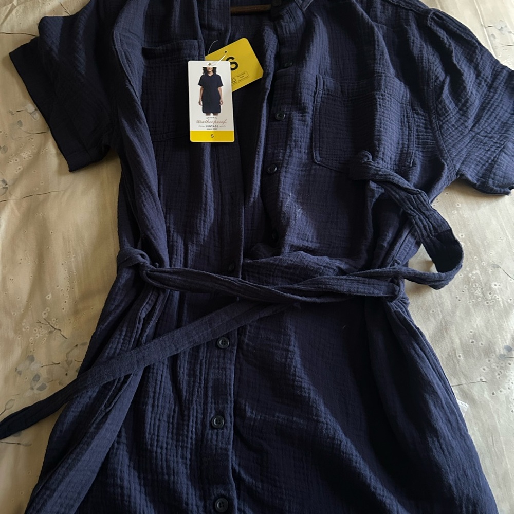 Weatherproof Vintage Navy Dress